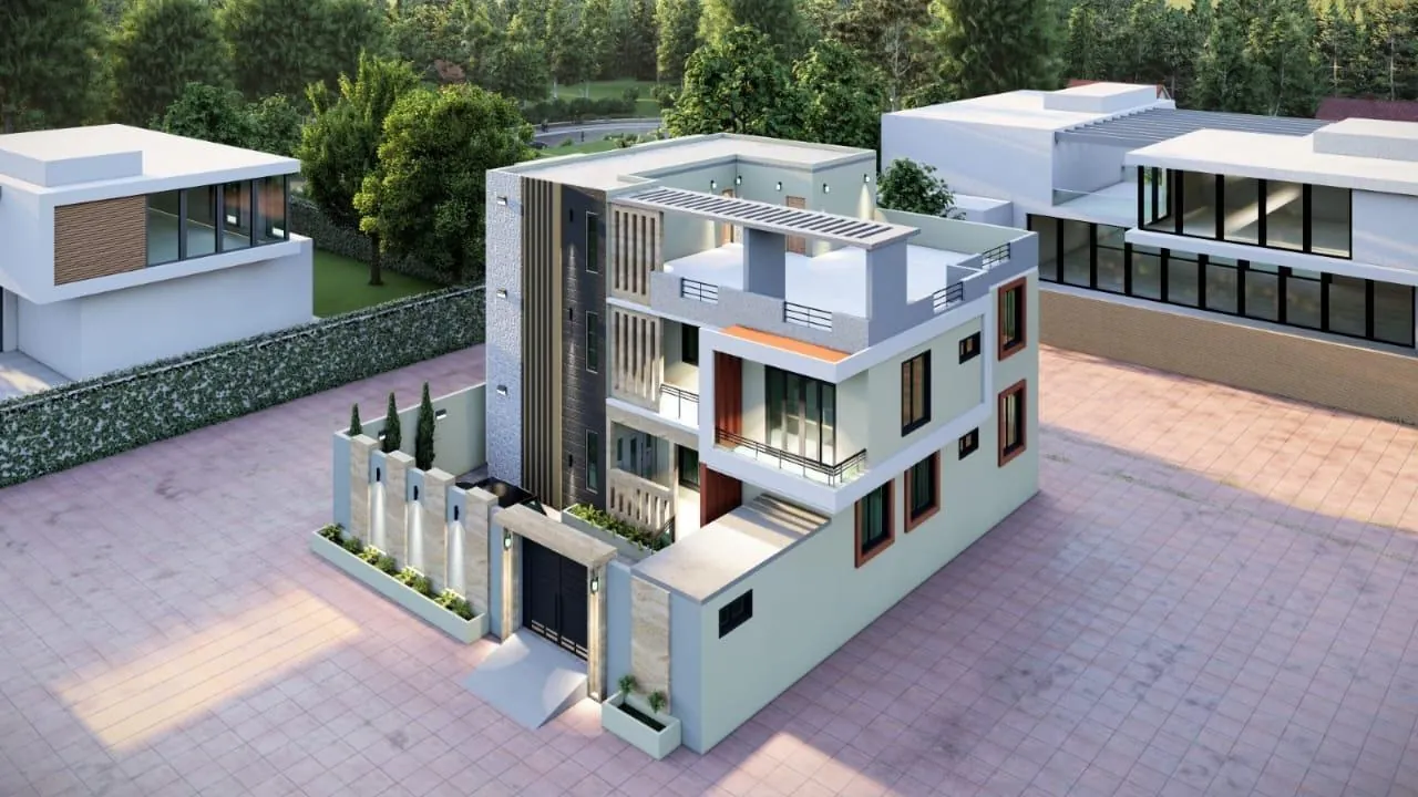The Liido Residence — 3D render