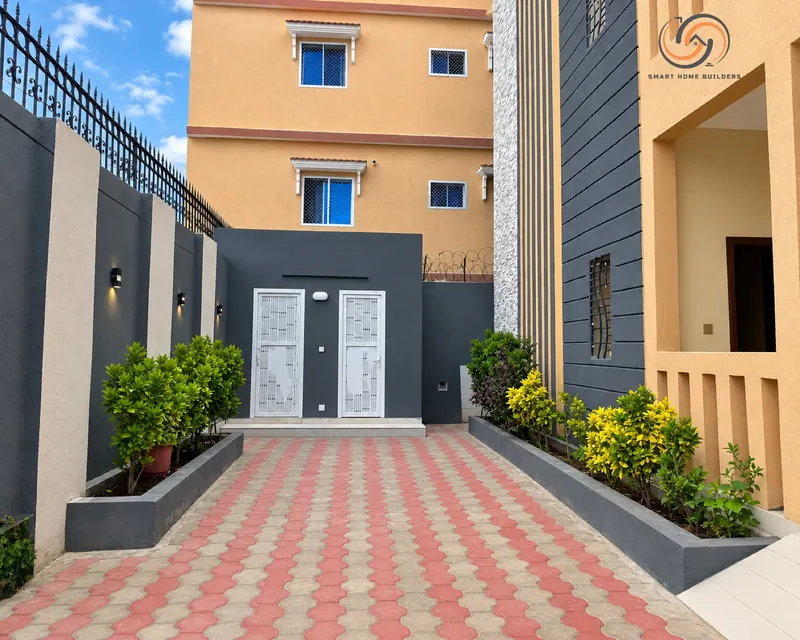 Garden courtyard entrance