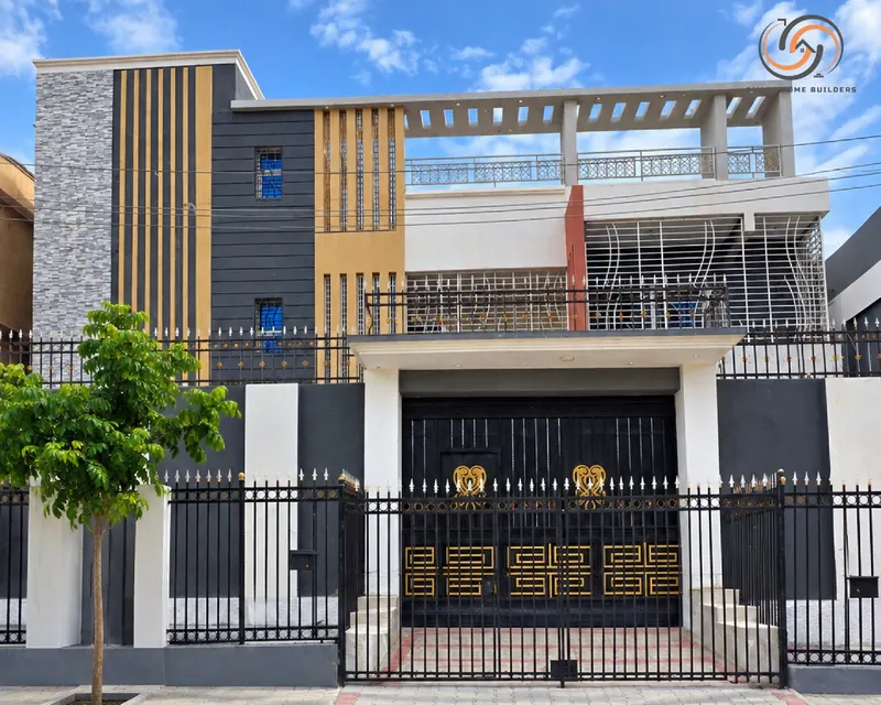 Two-storey family villa